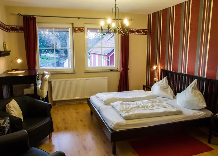 Alojamento de Acomodação e Pequeno-almoço Weingut Weinstube Weinhotel Wolf Harxheim